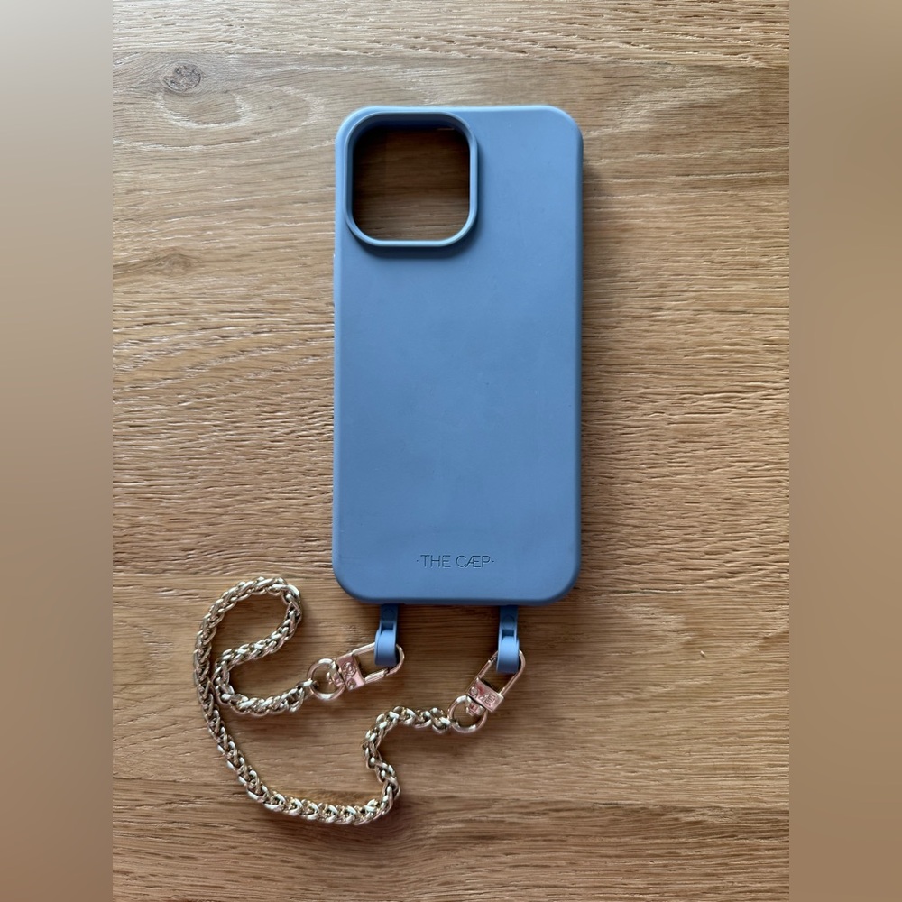 The Caep Salty Blue Phone Case with Strap